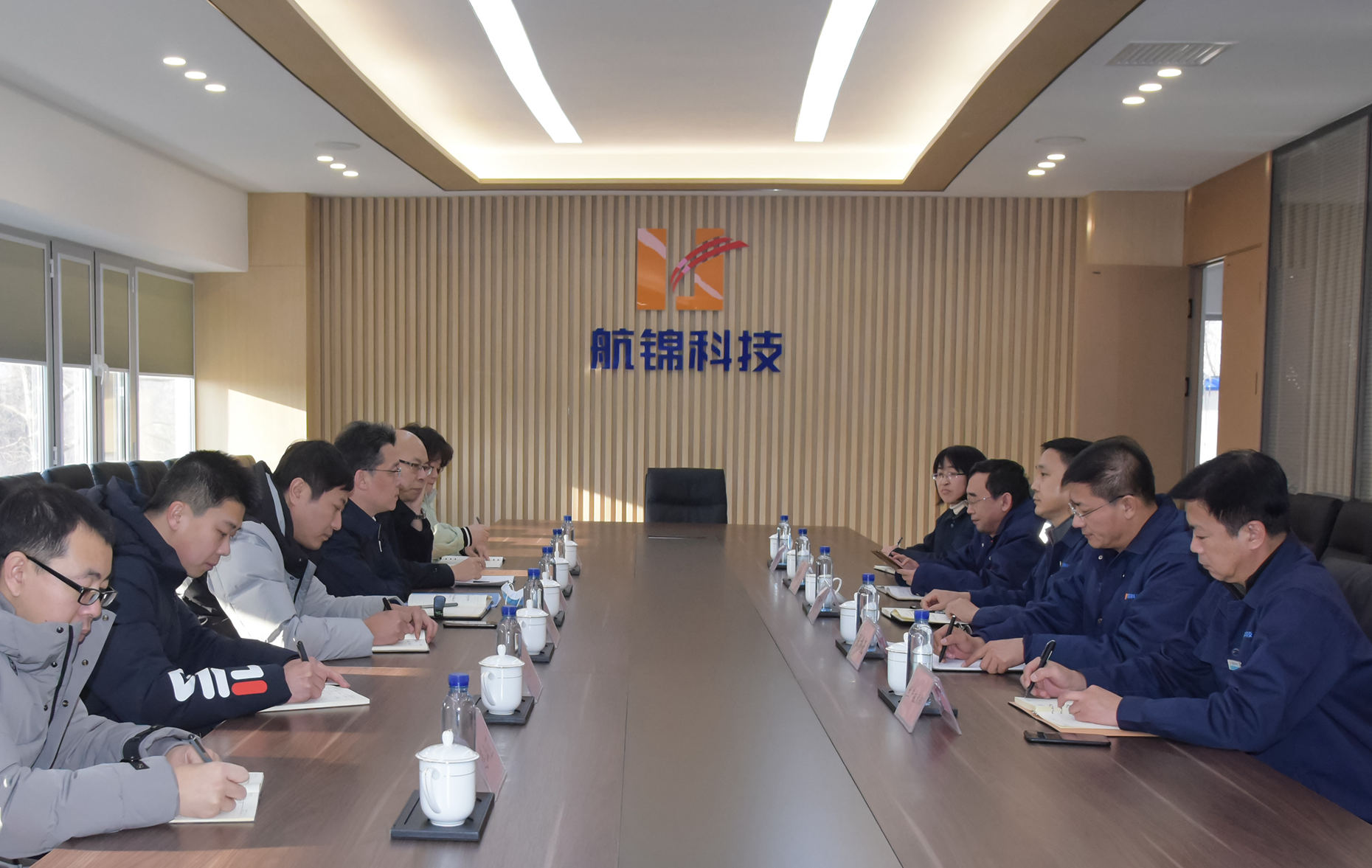 葫蘆島市委常委、副市長(zhǎng)張明謙來(lái)公司調(diào)研